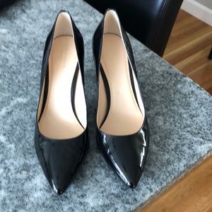 Cole Hann patent leather pumps